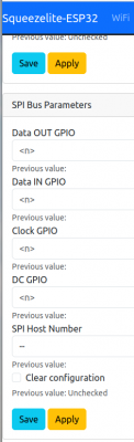 SPI Parameter